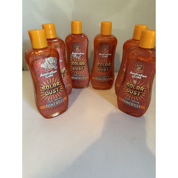 Australian Gold Other - 6 Pack Australian Gold Solar Dust  Tanning Gel, 8fl. Oz